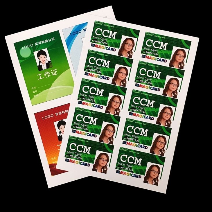 White Offset Printing PVC Core Sheets