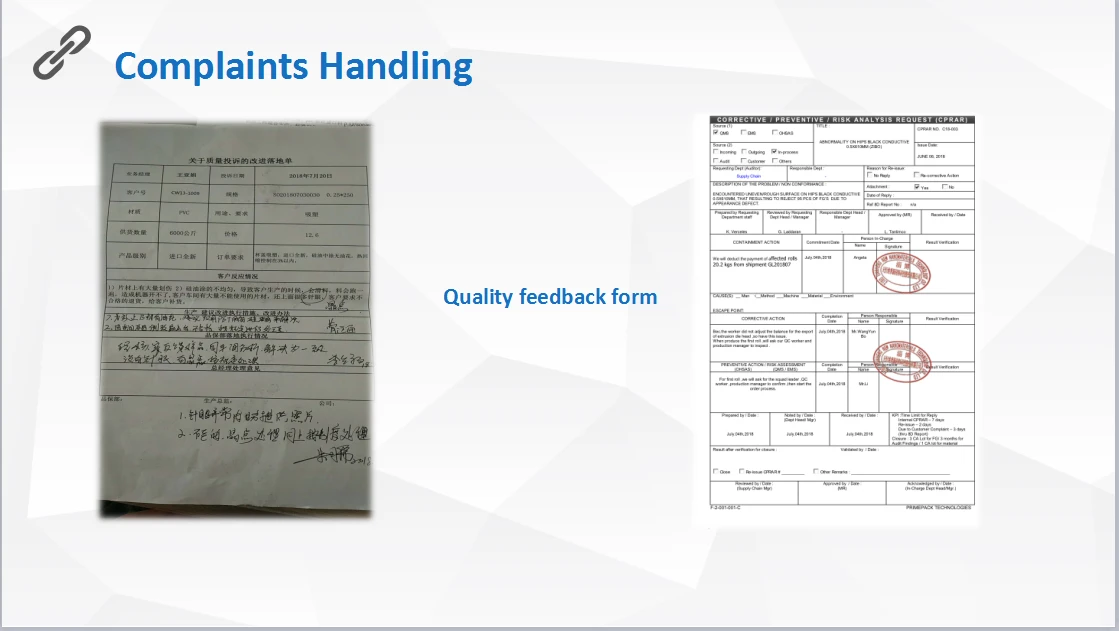 Rigid PVC printing sheet
